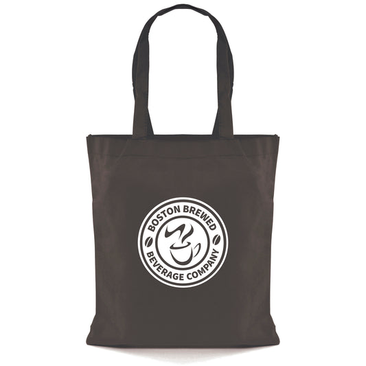 Tucana Shopper Non-Woven Tote Bags Black and White London
