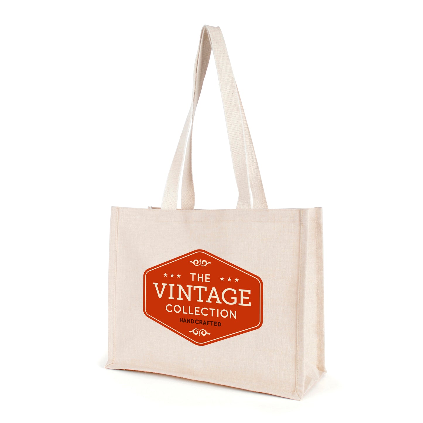 Berwyn Shopper Cotton & Jute Bags Black and White London
