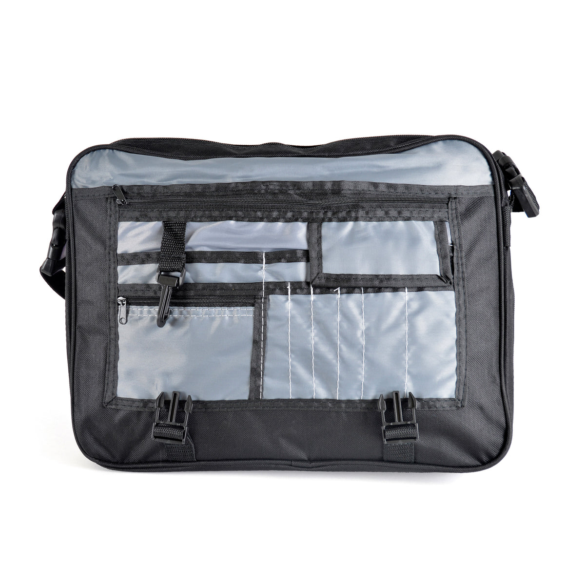 Nelson Satchel Business Bags Black and White London