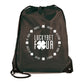 Pegasus Plus Drawstring Bag Drawstring Bags Black and White London