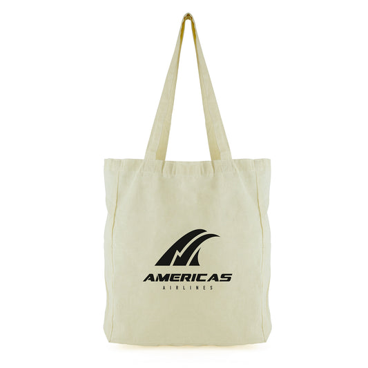 Robinson Shopper Cotton & Jute Bags Black and White London