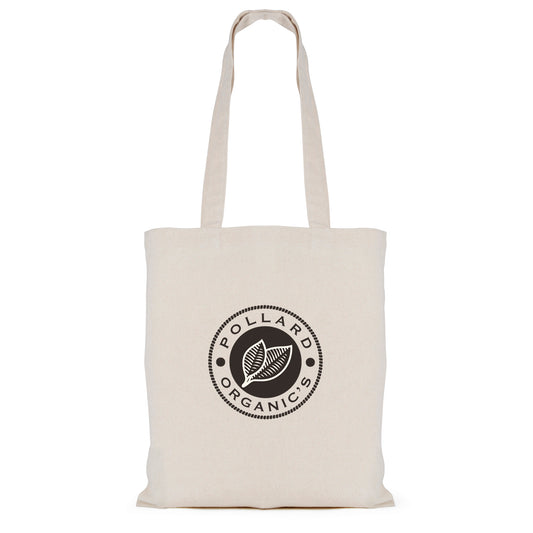 Hesketh Natural 7oz Cotton Shopper Black and White London®