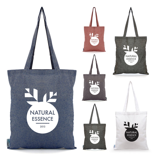 Budget Recycled Cotton Shopper Black and White London®