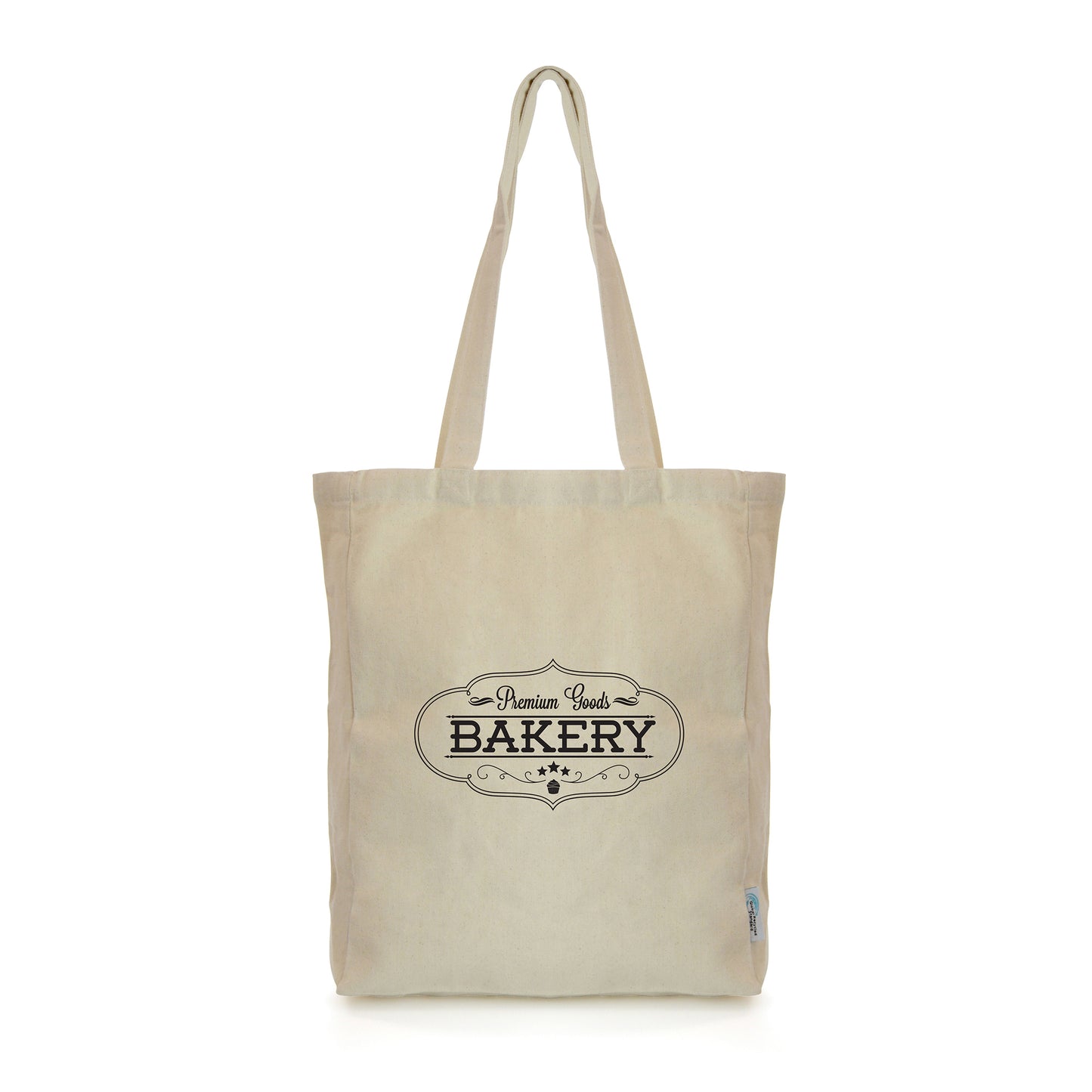 Dunham Natural Recyled 10oz Shopper Black and White London®