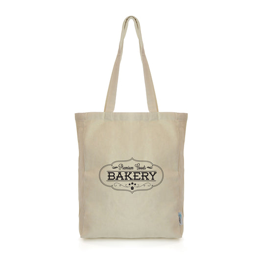 Dunham Natural Recyled 10oz Shopper Black and White London®