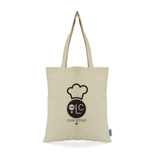 Hesketh Natural Recycled 7oz Cotton Shopper Black and White London®