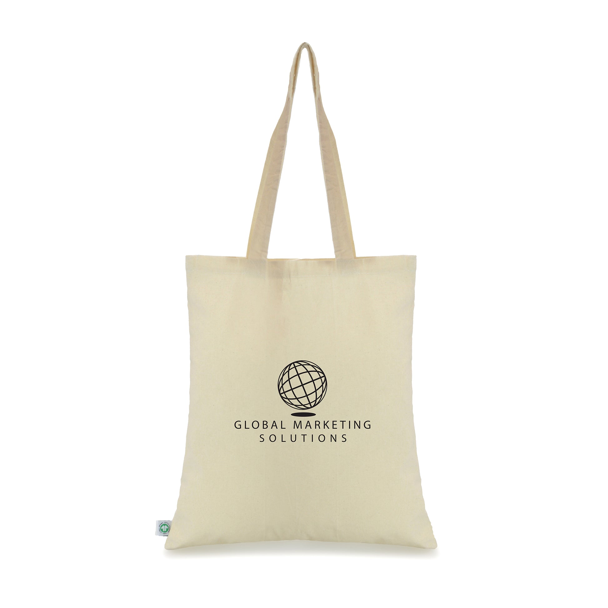 Natural 5oz Organic Cotton Shopper Black and White London®