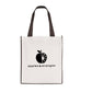 Large Contrast Shopper Non-Woven Tote Bags Black and White London