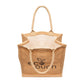 Medium Natural Burton Shopper Black and White London®
