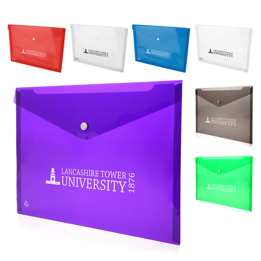 Hyde Document Folder Business Bags Black and White London