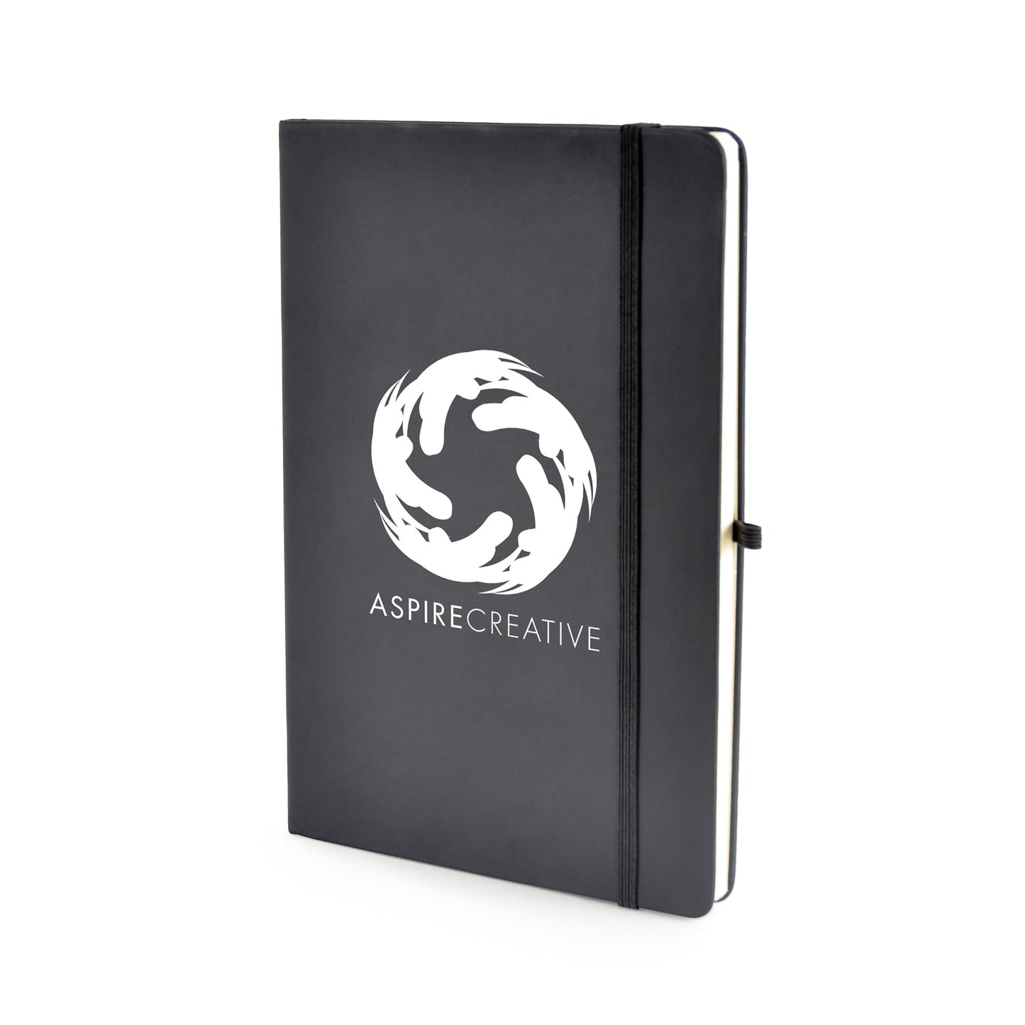 A5 Mole Plain Page Notebook Black and White London®