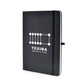 A5 Mole Graph Page Notebook Black and White London®