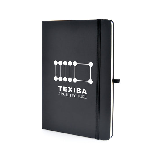 A5 Mole Graph Page Notebook Black and White London®