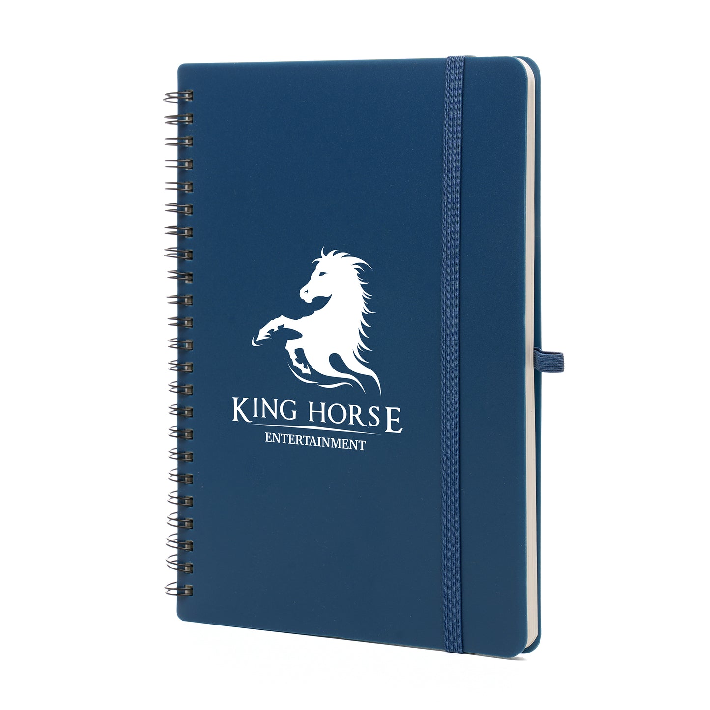 A5 Spiral Recycled Notebook Black and White London®