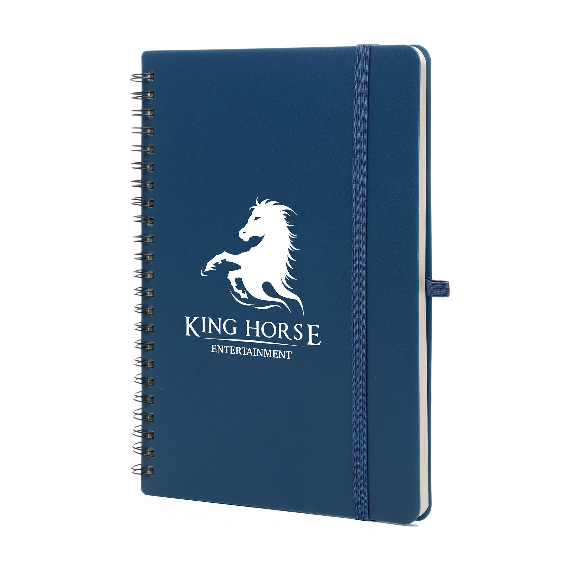 A5 Spiral Recycled Notebook Black and White London®