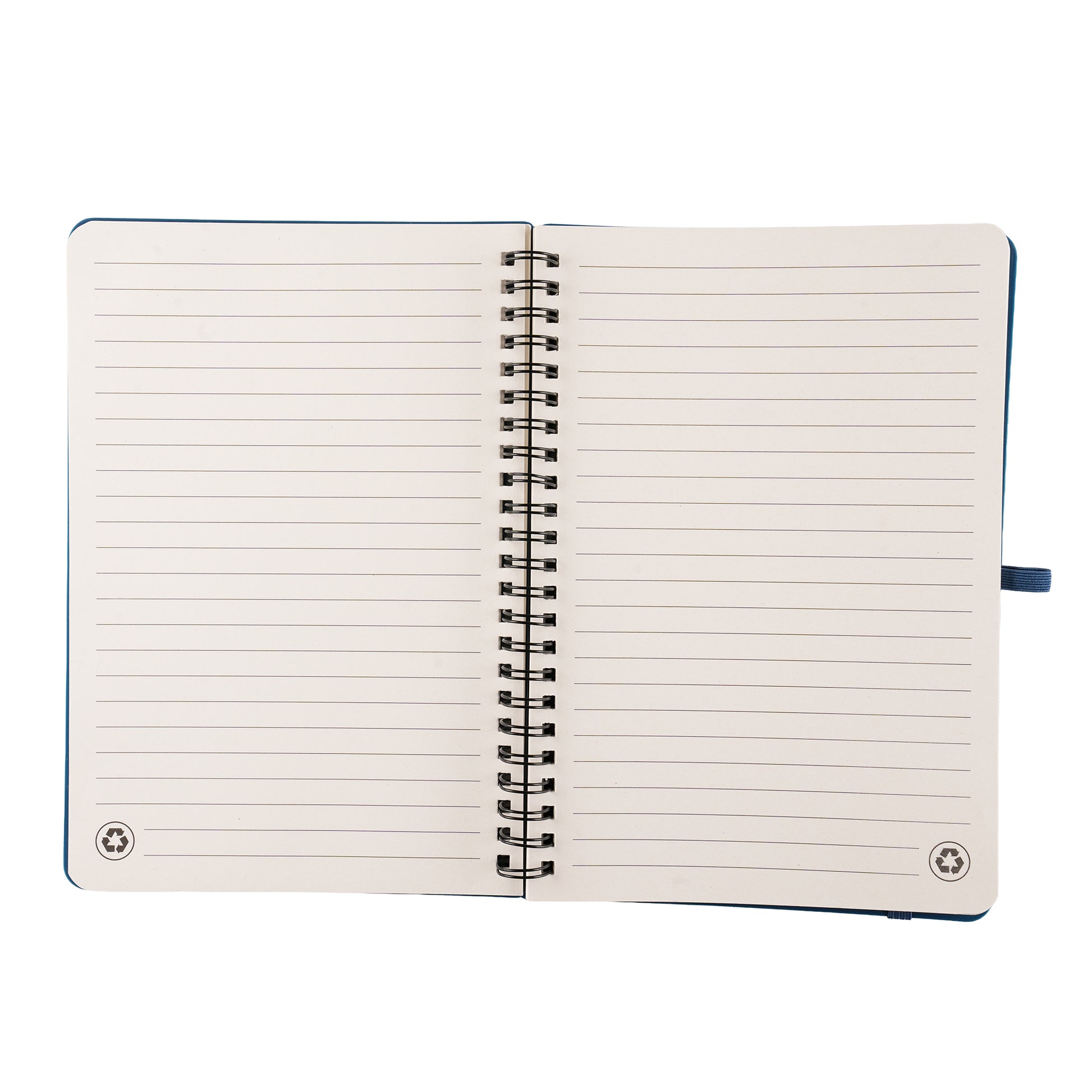 A5 Spiral Recycled Notebook Black and White London®