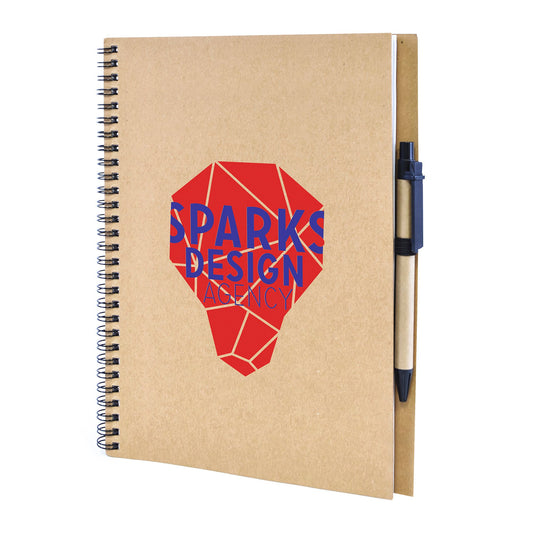 A4 Intimo Recycled Notebook Black and White London®
