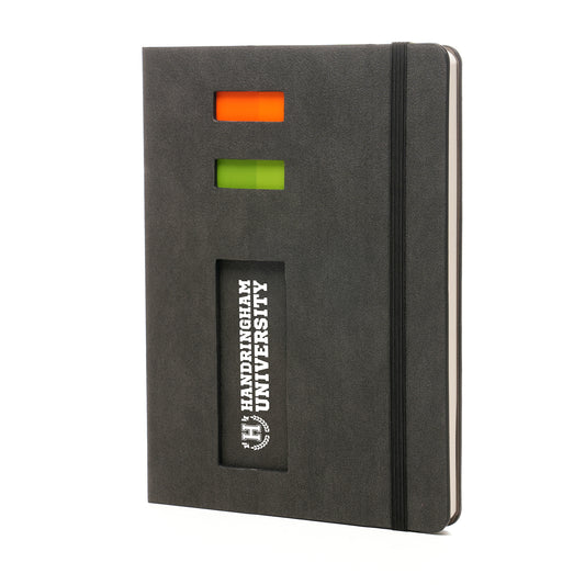 A5 Arden Multi-Function Notebook Black and White London®