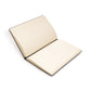 A5 Hardcover Leather Notebook Black and White London®