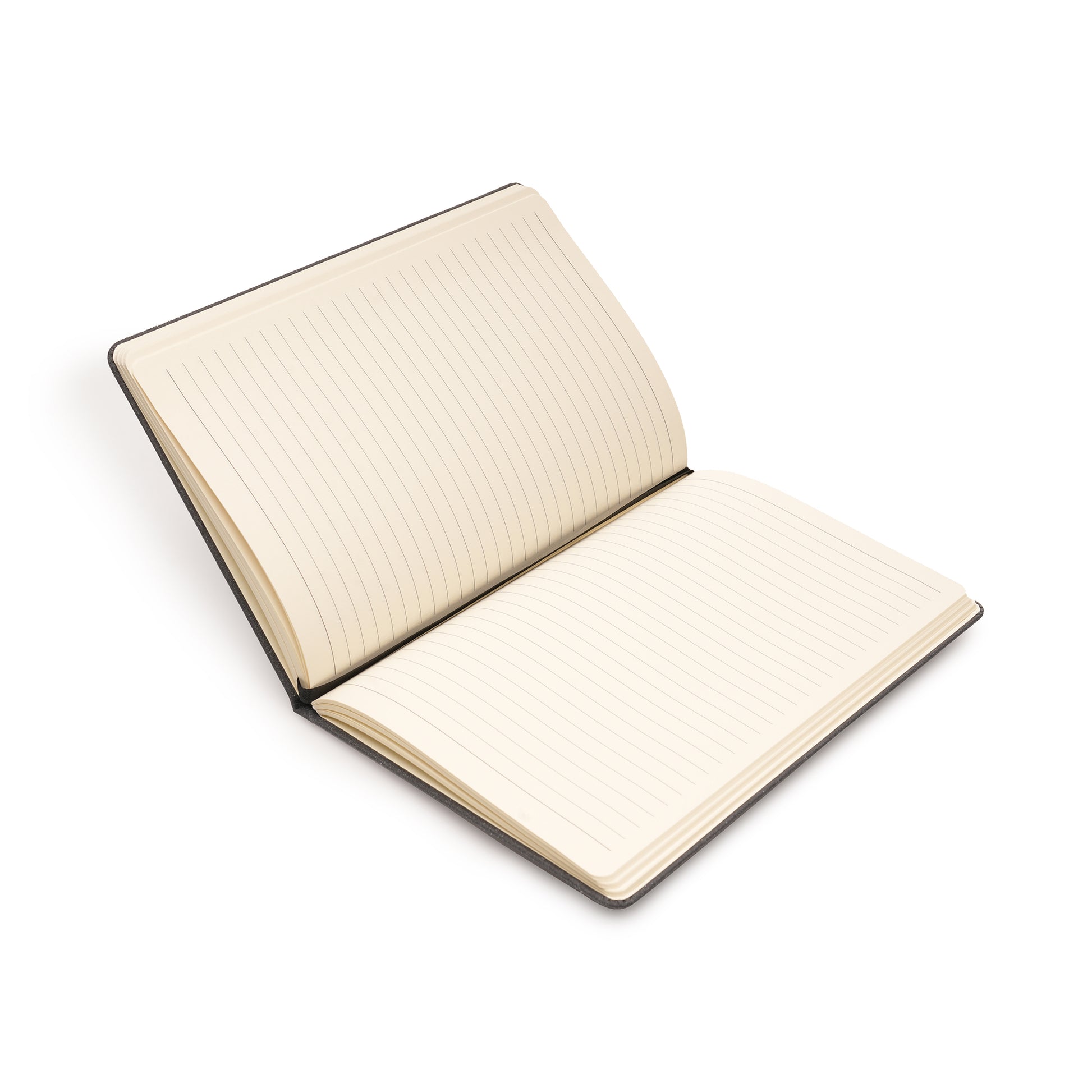 A5 Hardcover Leather Notebook Black and White London®