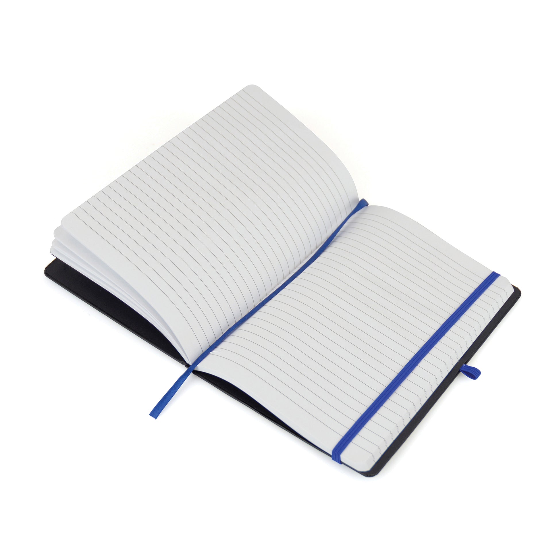 A5 Black Nebraska Recycled Notebook Black and White London®