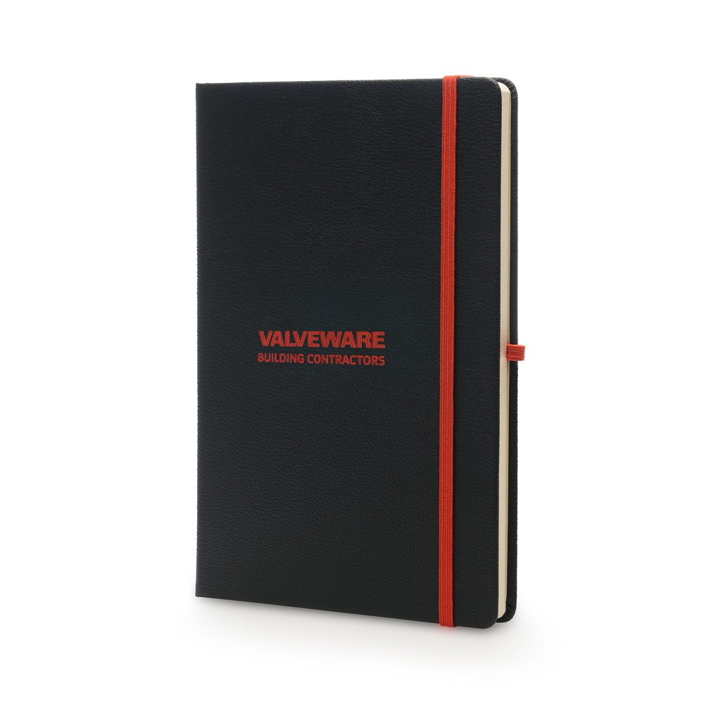 Reveal A5 Recycled Notebook Black and White London®