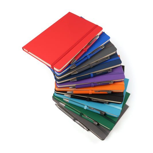 A5 Recycled Mole Mate Duo Notebooks Black and White London