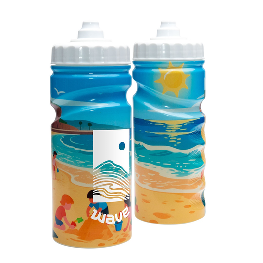 Full Colour Sports Bottle 500m Thermalmate Black and White London