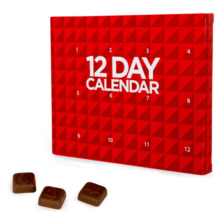 12 Day Advent Calendar Black and White London