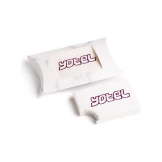 Small Branded Marshmallow  Black and White London