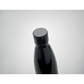 Vacuum Bottle with LED Thermometer Lid  Black and White London