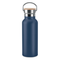 Helsinki Bamboo and Metal Bottle  Black and White London