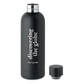 Athena Recycled Metal Vacuum Bottle Travel Mugs & Bottles Black and White London