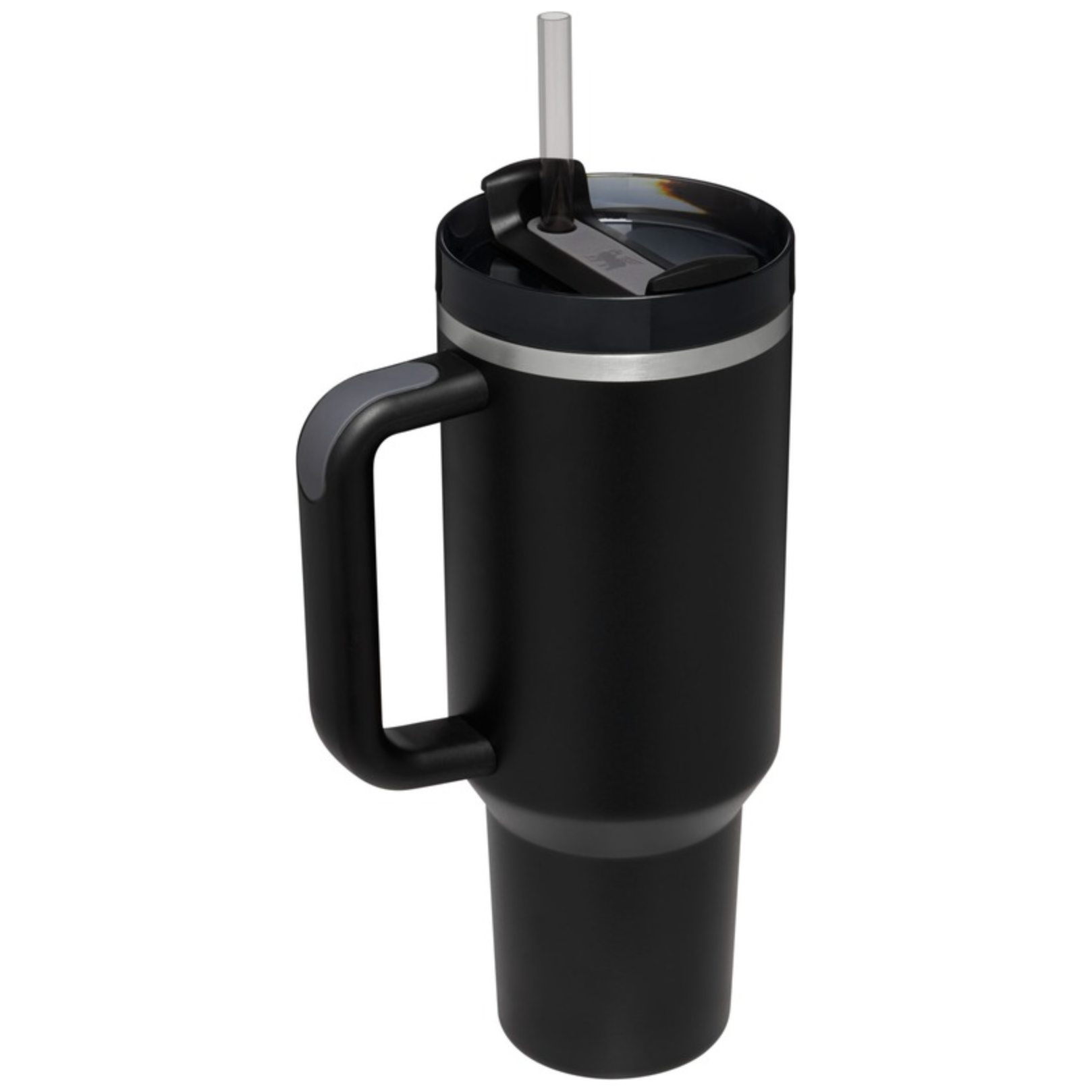 Custom Official Stanley Quencher H2.0 FlowState™ in Black Travel Mugs & Bottles Black and White London