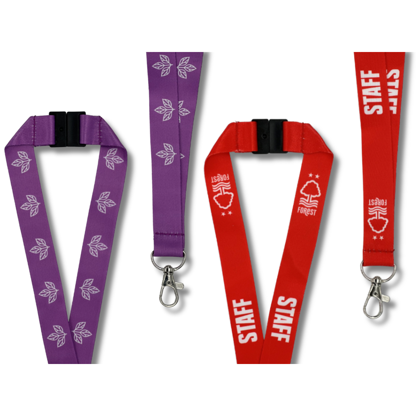 EXPRESS 20mm RPET Lanyards Black and White London®