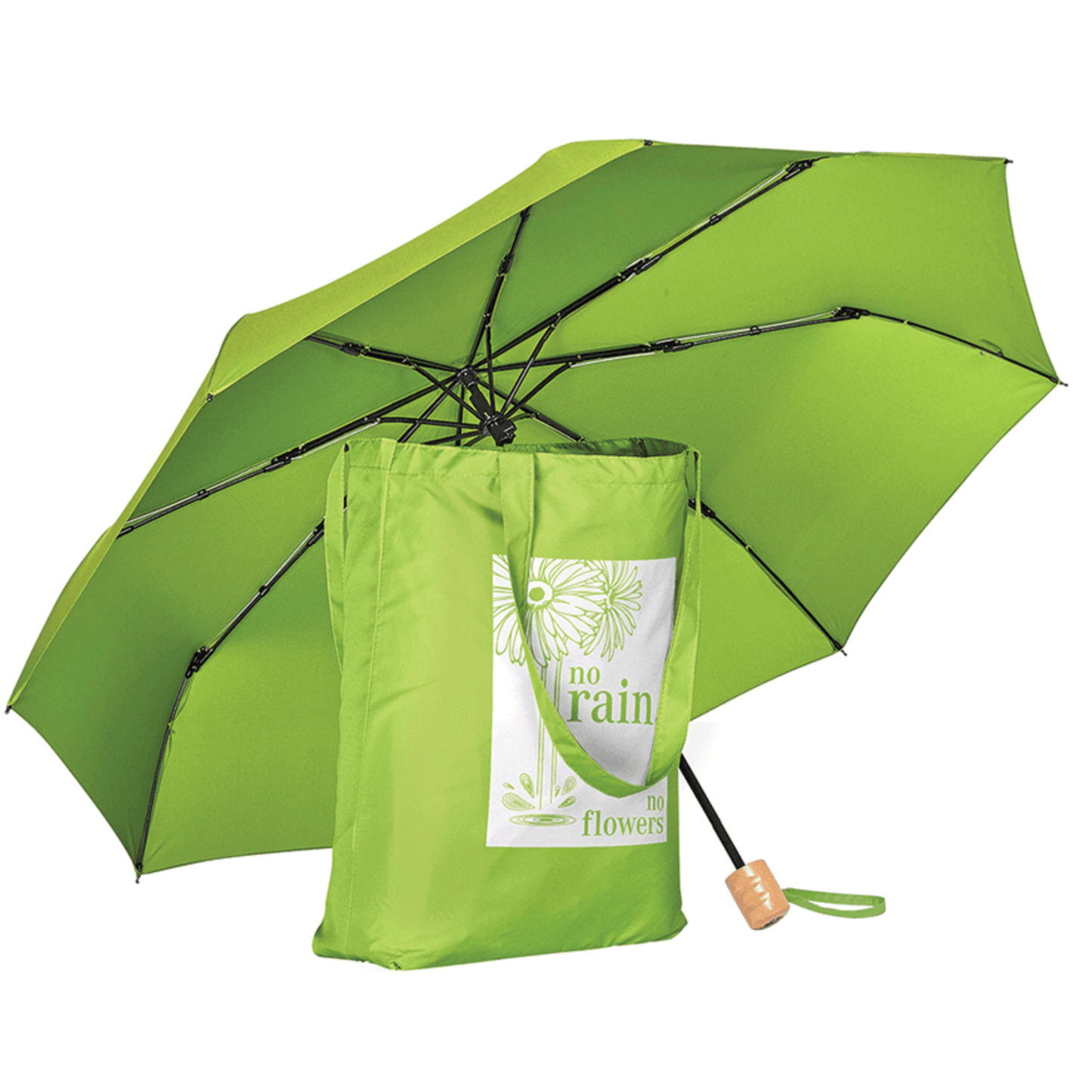 FARE ÖkoBrella Shopping Umbrella Eco Umbrellas Black and White London®