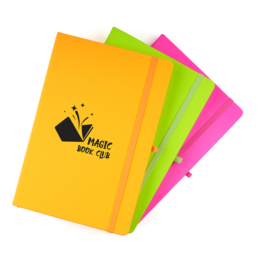 A5 Neon Mole Notebook Black and White London®