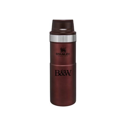Stanley Trigger Action Travel 0.35L Mug  Black and White London
