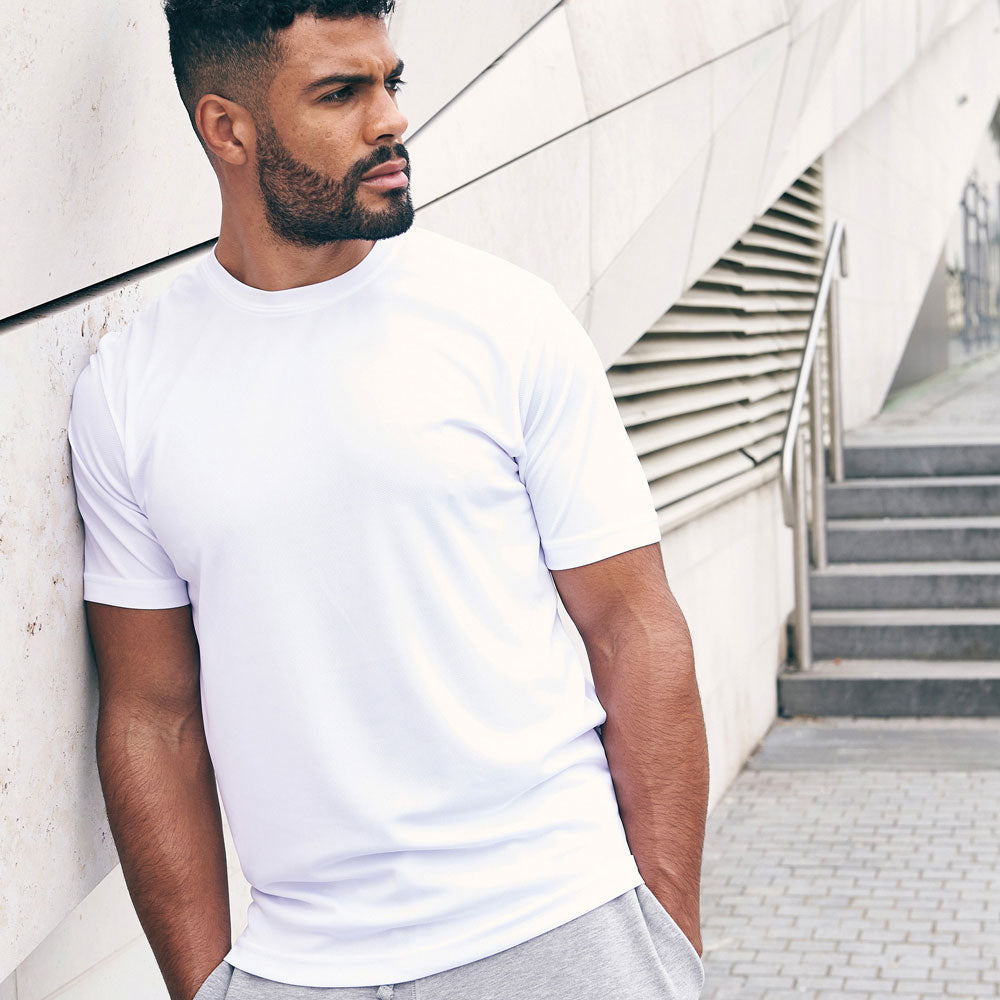 Just Cool Recycled T-Shirt Black and White London