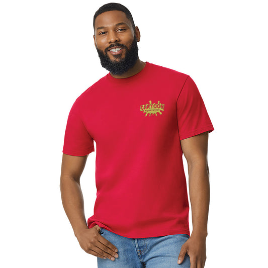 Gildan Light Cotton Adult T-shirt Black and White London