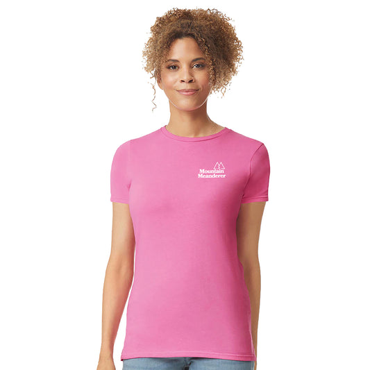 Gildan® Softstyle™ Adult Ringspun T-Shirt (Womens) Black and White London