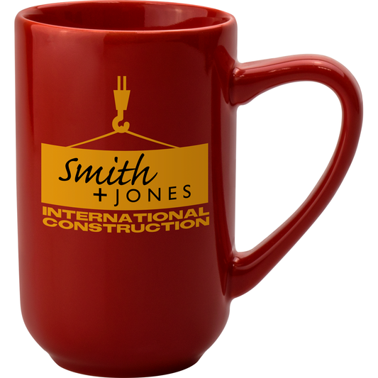 Titan Red Earthenware Black and White London