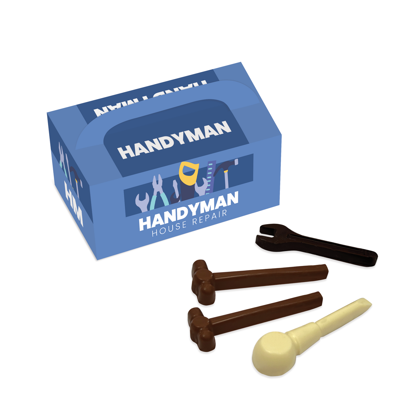 Eco Range - Tool Box - Chocolate Tools Black and White London