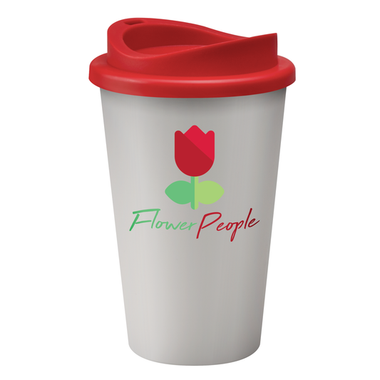 Universal Tumbler White Thermalmate Black and White London