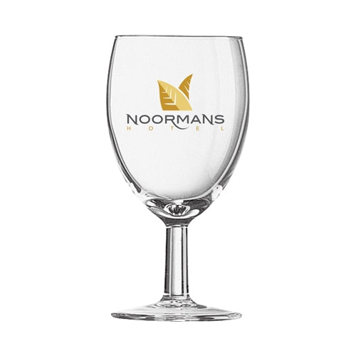 Savoie Stem Glass (240ml/8oz) Wine Glasses Black and White London