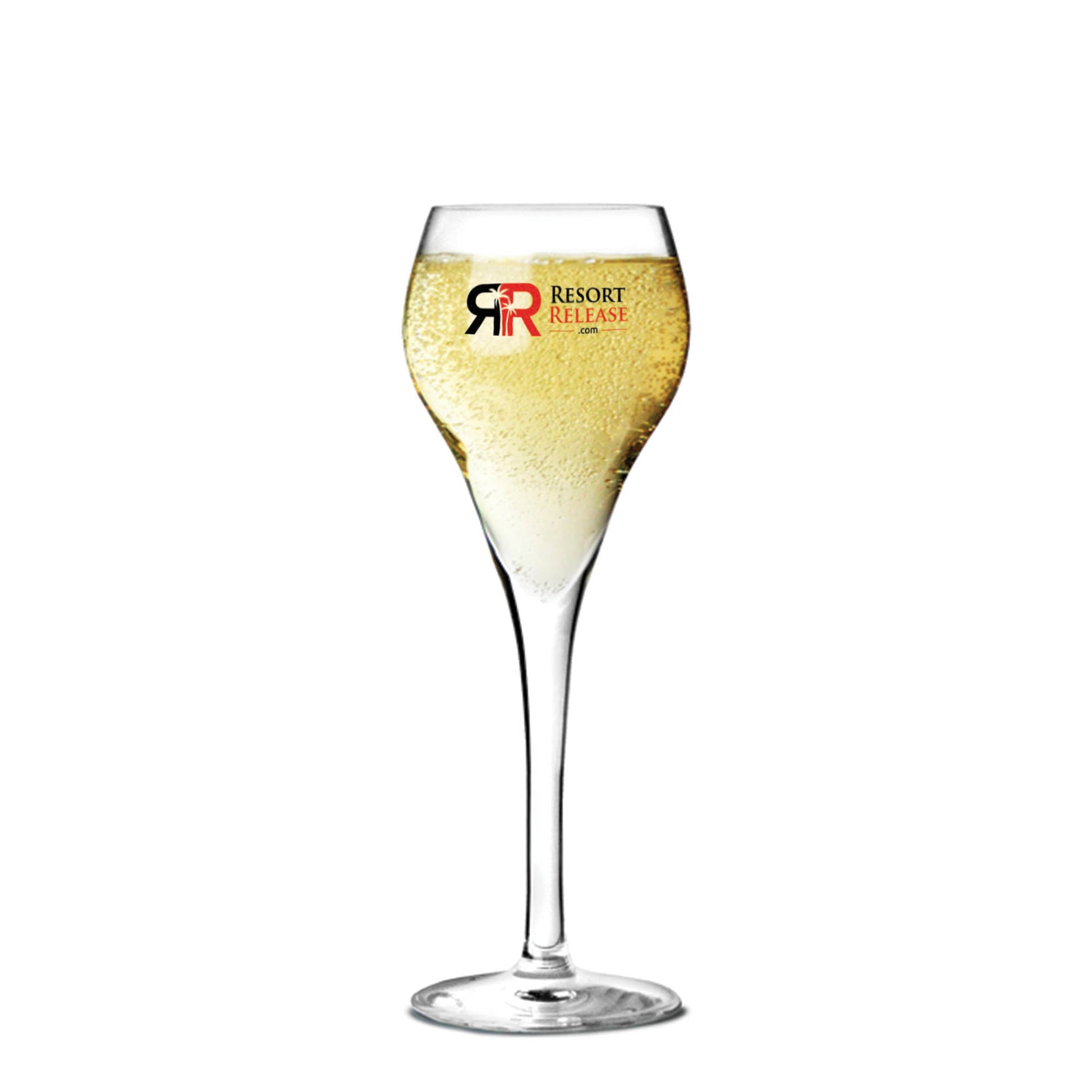 Brio Champagne Flute Glass (95ml/3.3oz) Champagne Flutes Black and White London