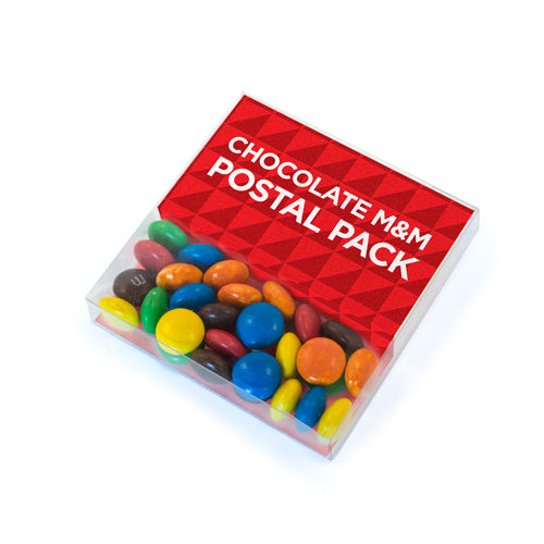 Promotional Chocolate M&Ms Postal Pack chocolate Black and White London