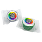 Individually Wrapped Iced-Filled Cupcakes with Printed Iced Topper  Black and White London