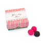 Summer Collection - Eco Treat Box - Blackberries & Raspberries Black and White London