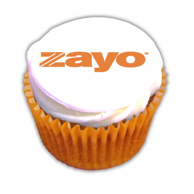 Frosted Cupcakes with Large Printed Iced Topper  Black and White London